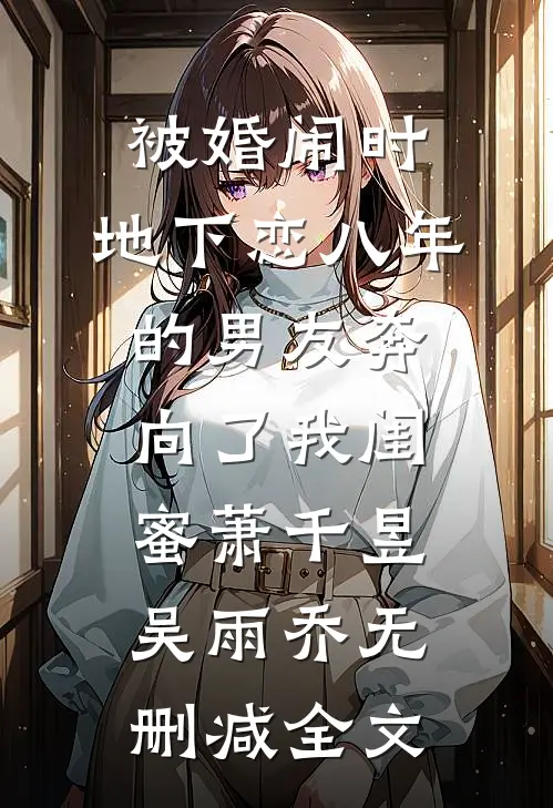 被婚闹时，地下恋八年的男友奔向了我闺蜜萧千昱吴雨乔无删减全文