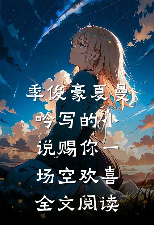 季俊豪夏曼吟写的小说赐你一场空欢喜全文阅读