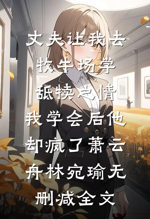 丈夫让我去牧牛场学舐犊之情，我学会后他却疯了萧云舟林宛瑜无删减全文