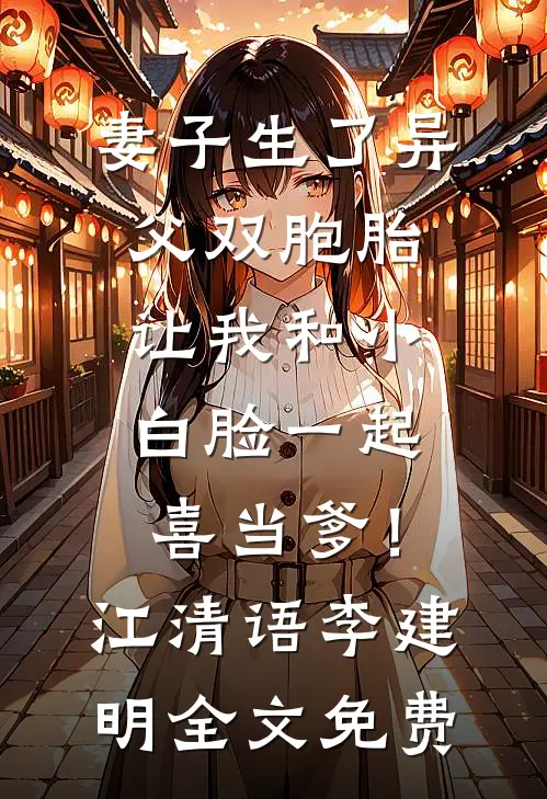 妻子生了异父双胞胎，让我和小白脸一起喜当爹！江清语李建明全文免费