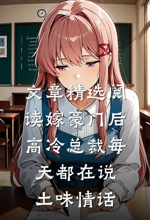 文章精选阅读嫁豪门后，高冷总裁每天都在说土味情话