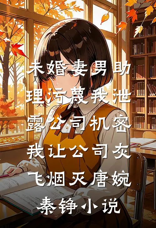 未婚妻男助理污蔑我泄露公司机密，我让公司灰飞烟灭唐婉秦铮小说