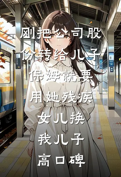 刚把公司股份转给儿子，保姆就要用她残疾女儿换我儿子高口碑