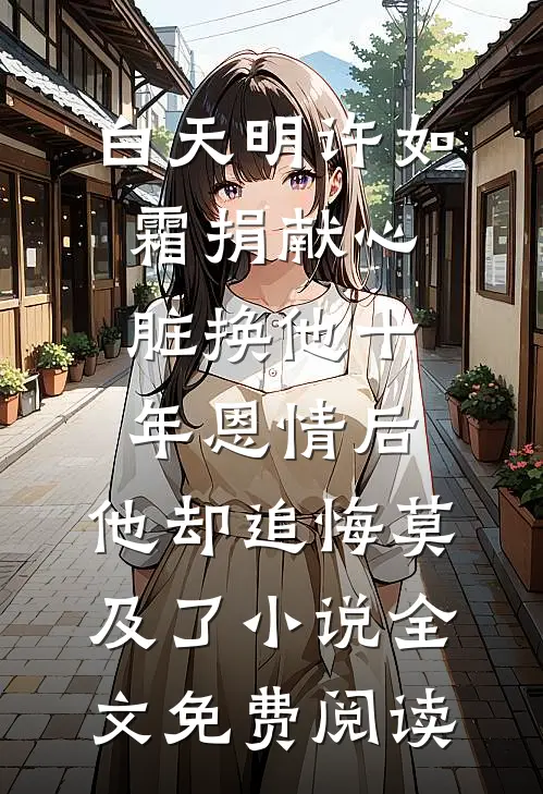 白天明许如霜捐献心脏换他十年恩情后，他却追悔莫及了小说全文免费阅读