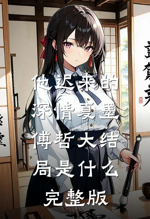 他迟来的深情夏墨傅哲大结局是什么完整版