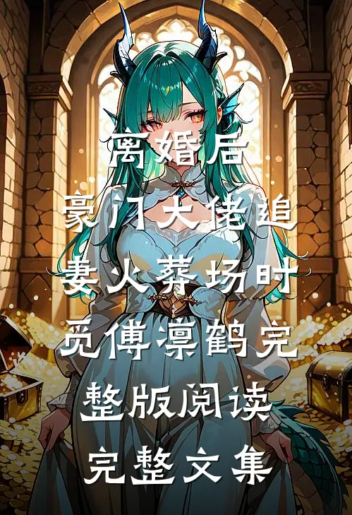 离婚后,豪门大佬追妻火葬场时觅傅凛鹤完整版阅读完整文集