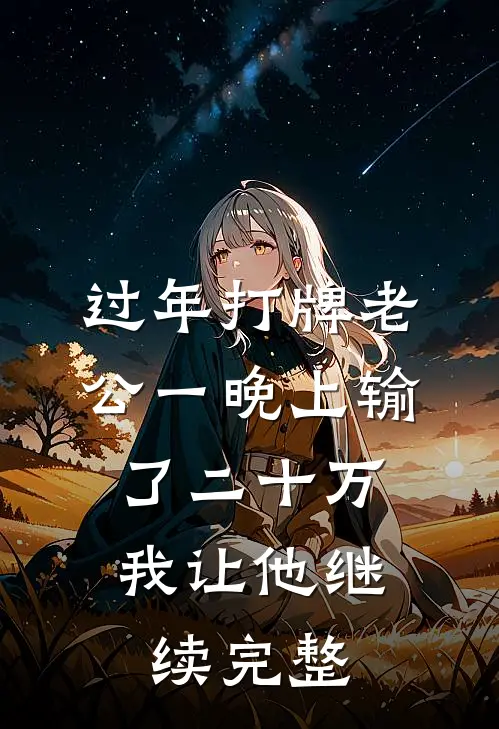 过年打牌老公一晚上输了二十万，我让他继续完整
