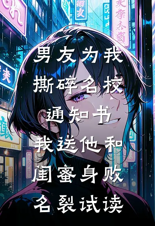 男友为我撕碎名校通知书，我送他和闺蜜身败名裂试读