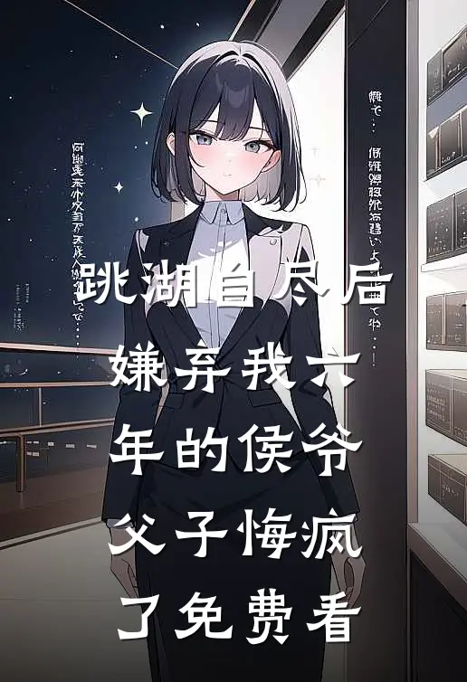 跳湖自尽后，嫌弃我六年的侯爷父子悔疯了免费看