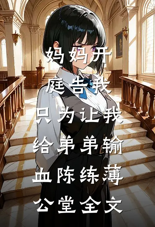 妈妈开庭告我，只为让我给弟弟输血陈练薄公堂全文
