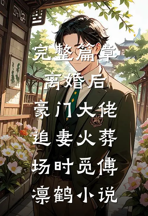 完整篇章离婚后,豪门大佬追妻火葬场时觅傅凛鹤小说