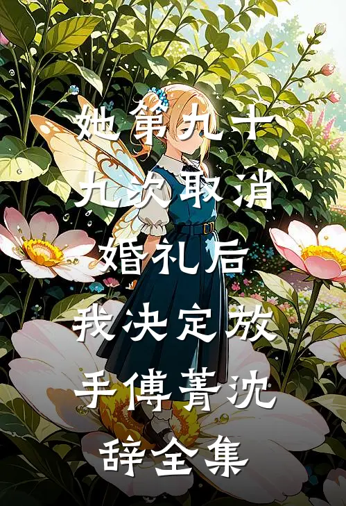 她第九十九次取消婚礼后，我决定放手傅菁沈辞 全集