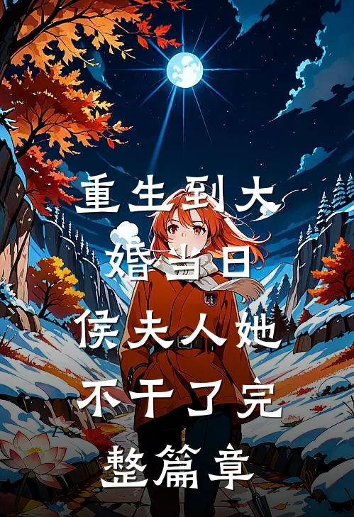 重生到大婚当日,侯夫人她不干了完整篇章免费阅读