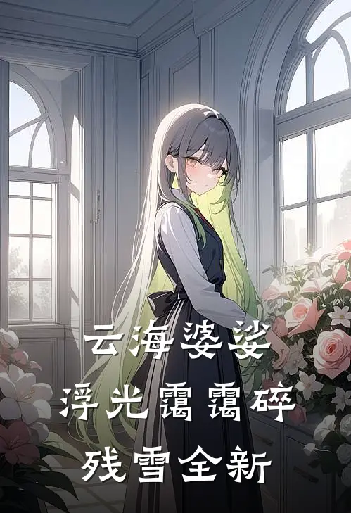 云海婆娑，浮光霭霭碎残雪全新