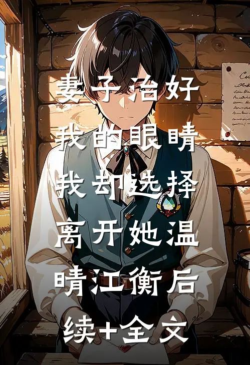 妻子治好我的眼睛，我却选择离开她温晴江衡后续+全文