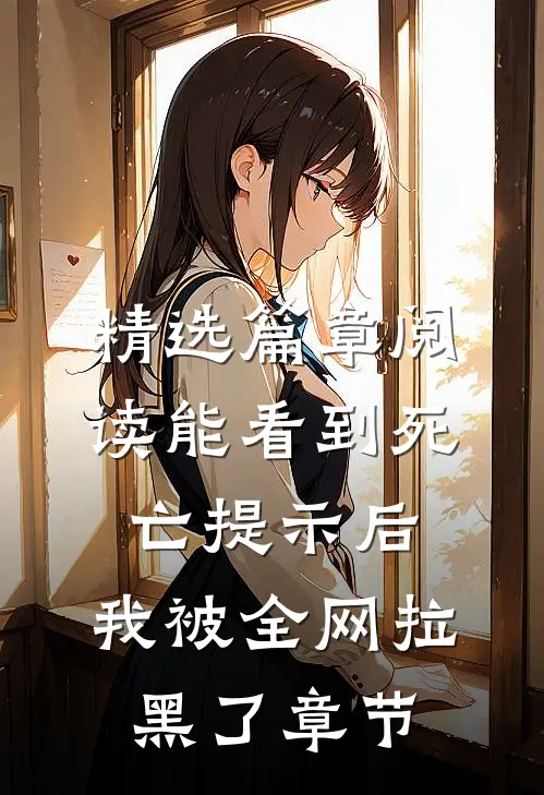 精选篇章阅读能看到死亡提示后，我被全网拉黑了章节