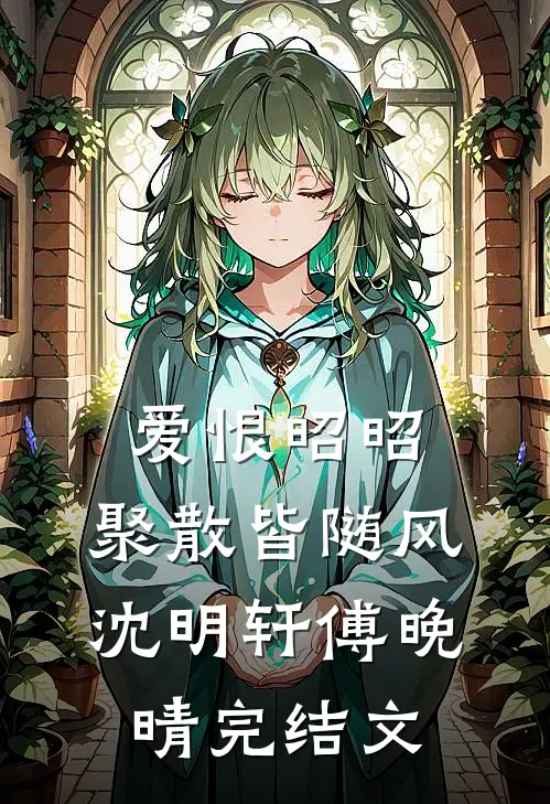 爱恨昭昭，聚散皆随风沈明轩傅晚晴完结文