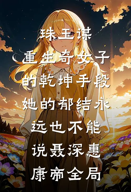 珠玉谋：重生奇女子的乾坤手段-她的郁结永远也不能说聂深惠康帝全局