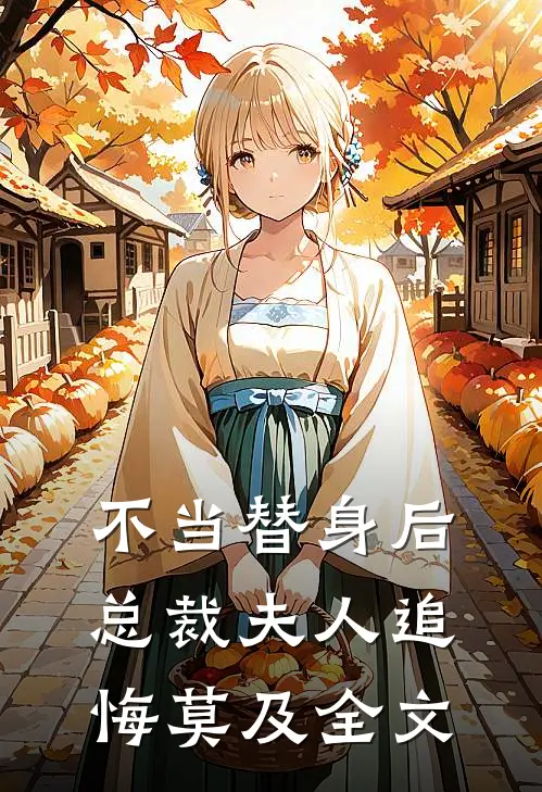 不当替身后，总裁夫人追悔莫及全文