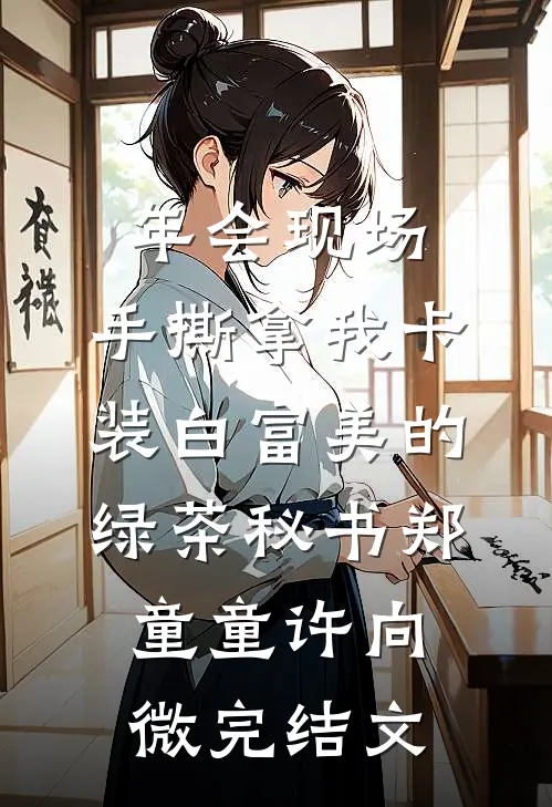 年会现场，手撕拿我卡装白富美的绿茶秘书郑童童许向微完结文