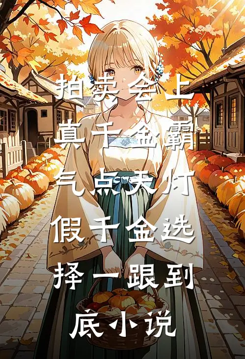 拍卖会上真千金霸气点天灯，假千金选择一跟到底小说