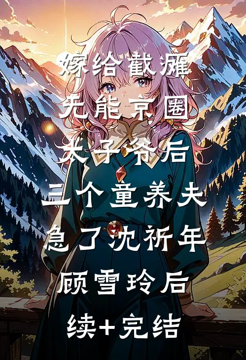 嫁给截瘫无能京圈太子爷后，三个童养夫急了沈祈年顾雪玲后续+完结