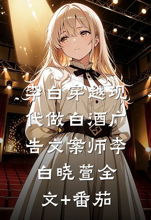 李白穿越现代做白酒广告文案师李白晓萱全文+番茄