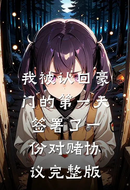 我被认回豪门的第一天，签署了一份对赌协议完整版
