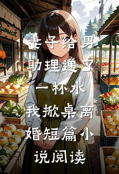 妻子给男助理递了一杯水，我掀桌离婚短篇小说阅读