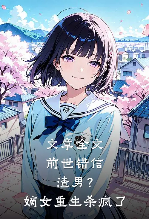 文章全文前世错信渣男？嫡女重生杀疯了
