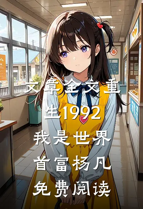 文章全文重生1992我是世界首富杨凡免费阅读