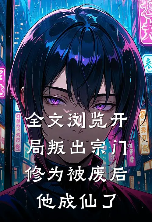 全文浏览开局叛出宗门，修为被废后他成仙了