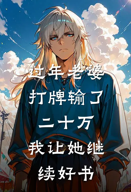 过年老婆打牌输了二十万，我让她继续好书
