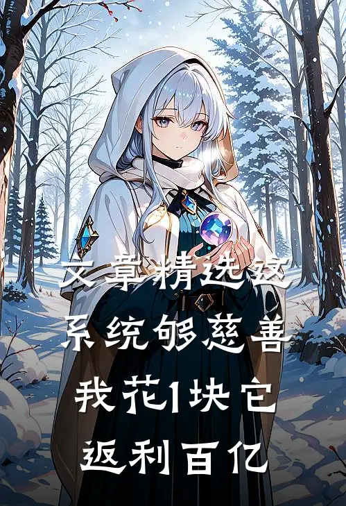 文章精选这系统够慈善，我花1块它返利百亿