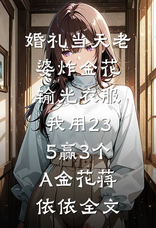 婚礼当天老婆炸金花输光衣服，我用235赢3个A金花蒋依依全文