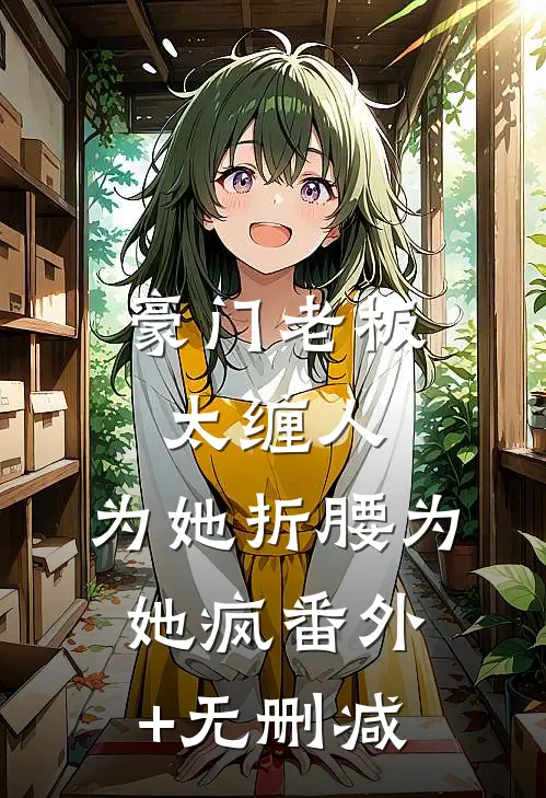 豪门老板太缠人，为她折腰为她疯番外+无删减