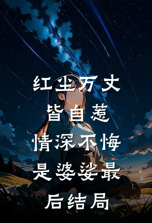 红尘万丈皆自惹，情深不悔是婆娑最后结局