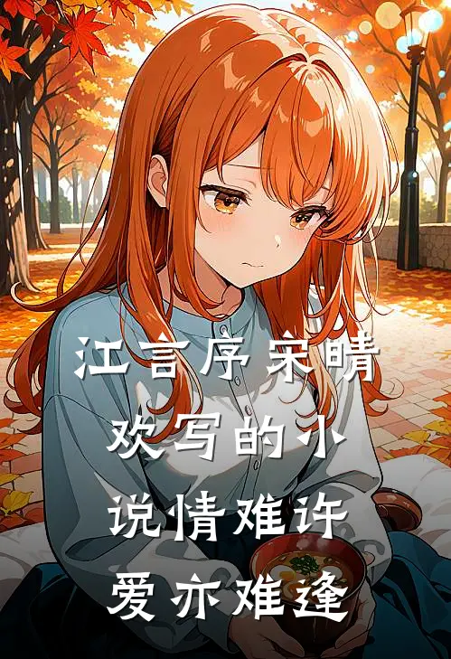 江言序宋晴欢写的小说情难许爱亦难逢