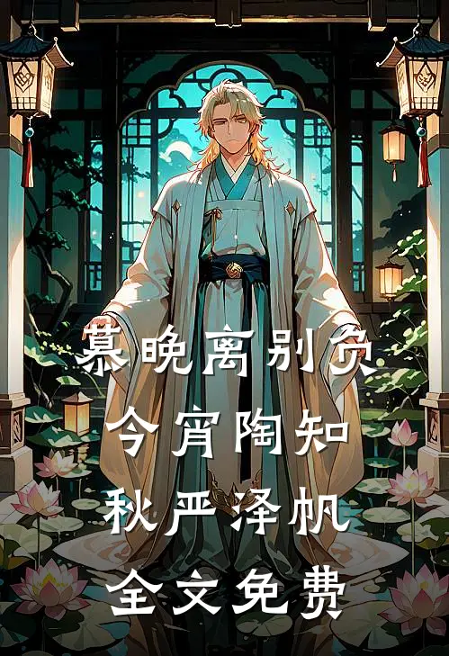慕晚离别负今宵陶知秋严泽帆全文免费