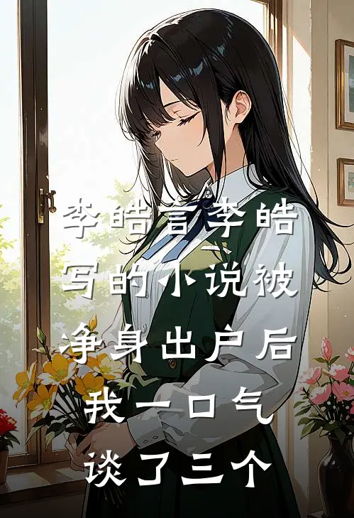 李皓言李皓写的小说被净身出户后，我一口气谈了三个