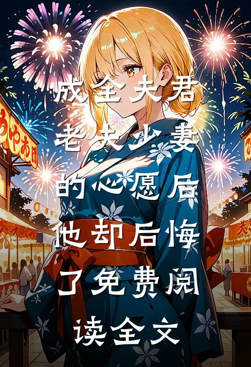 成全夫君老夫少妻的心愿后，他却后悔了免费阅读全文