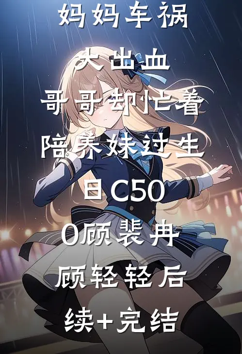 妈妈车祸大出血，哥哥却忙着陪养妹过生日C500顾裴冉顾轻轻后续+完结