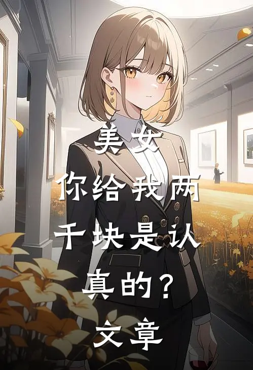 美女,你给我两千块是认真的?文章在线阅读